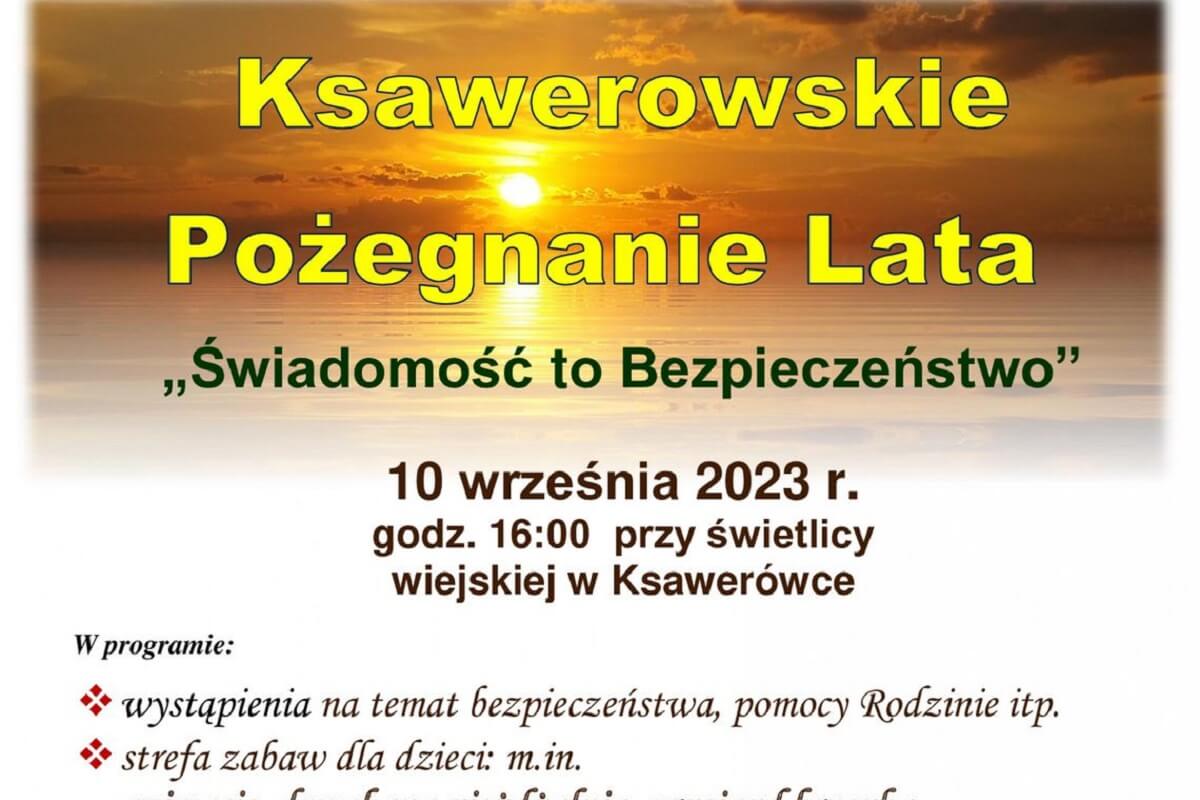 Ksawerowskie Pożegnanie Lata 2023
