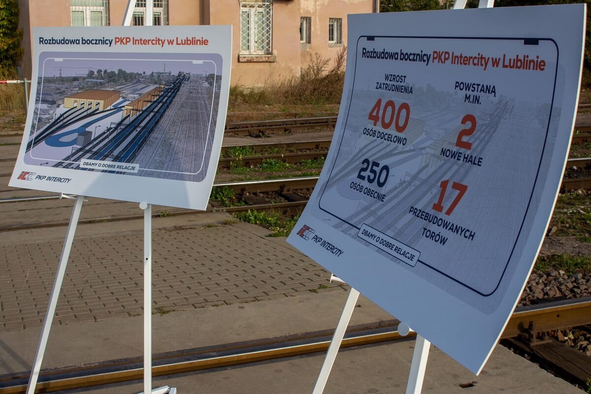 Rozbudowa bocznicy kolejowej PKP Intercity w Lublinie