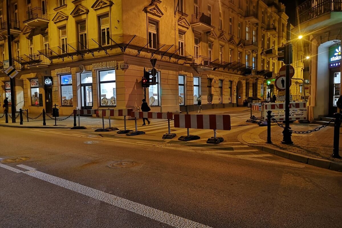 zamknięcie ulicy - Spotted Lublin - Wiadomości Lublin