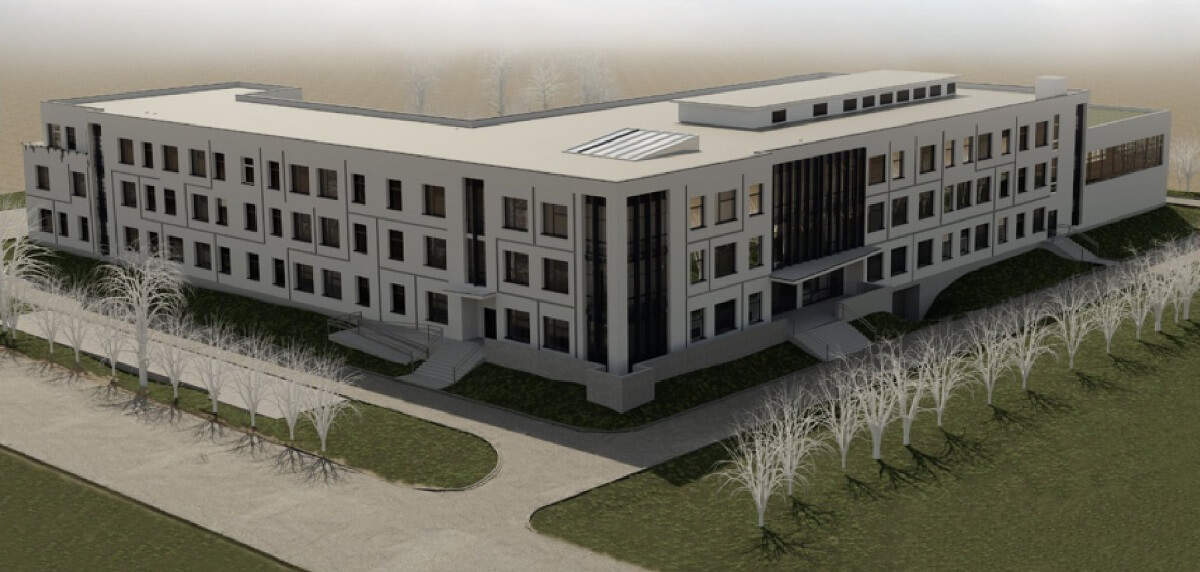 Wizualizacja nowej siedziby Szkoły Podstawowej Specjalnej nr 26 w Lublinie