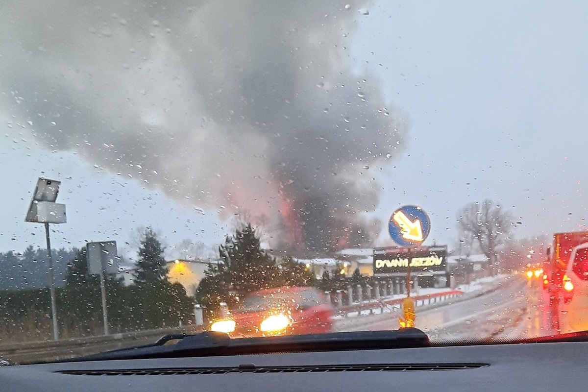 Pożar w Łuszczowie