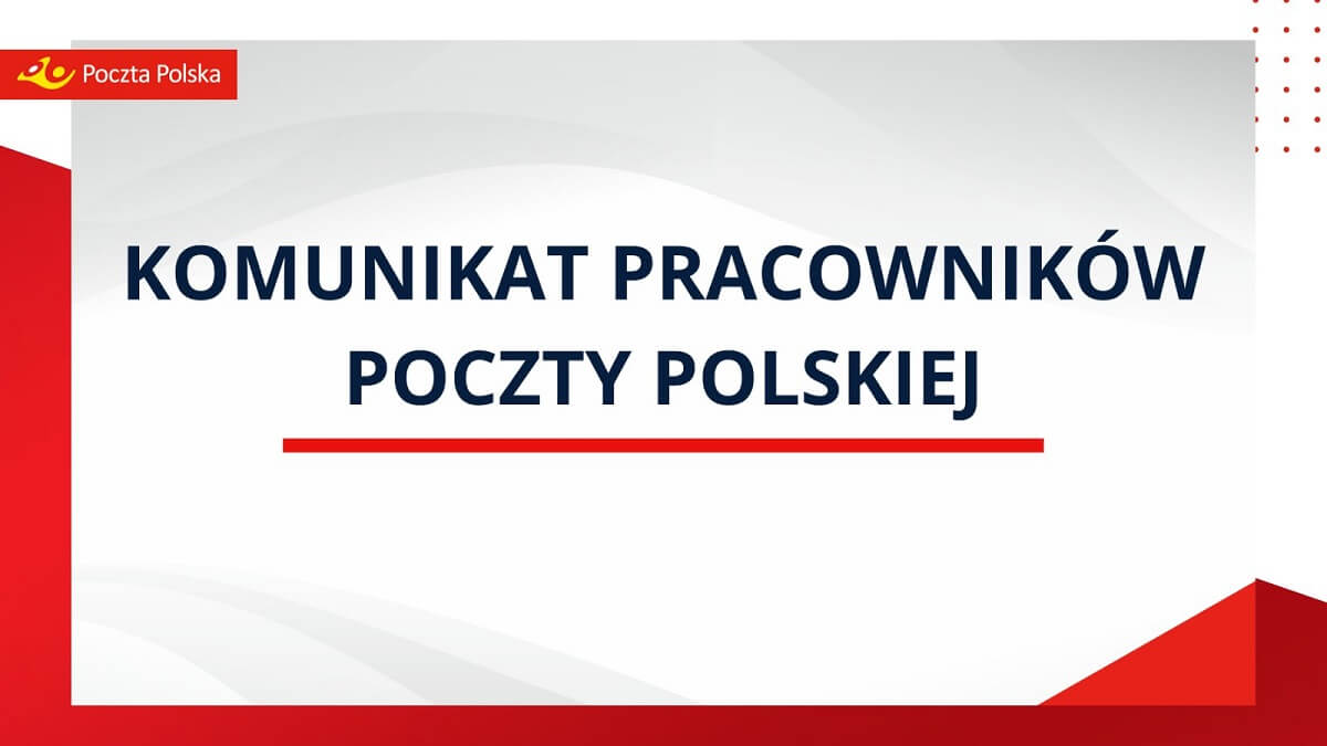 Poczta Polska Komunikat spółki