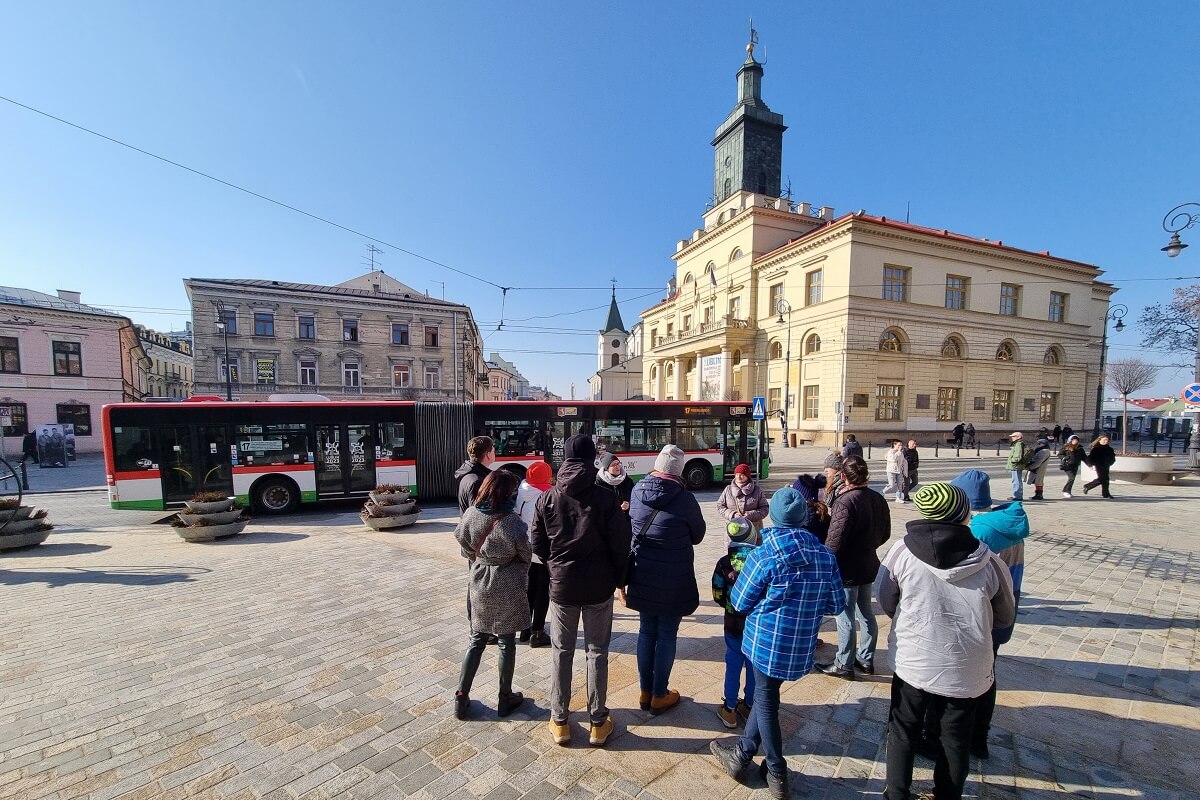 ratusz w Lublinie, przewodnik, turyści