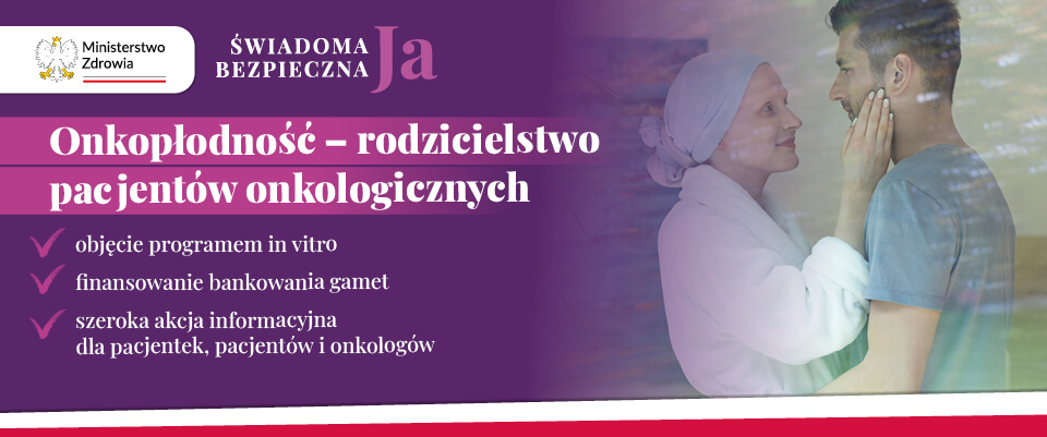 Pakiet zdrowotny dla kobiet "Bezpieczna świadoma Ja". Rozwiązania bezpieczeństwa zdrowotnego kobiet 3 Onkopłodność