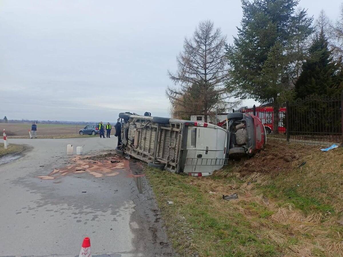 Citroen zderzył się z Renault