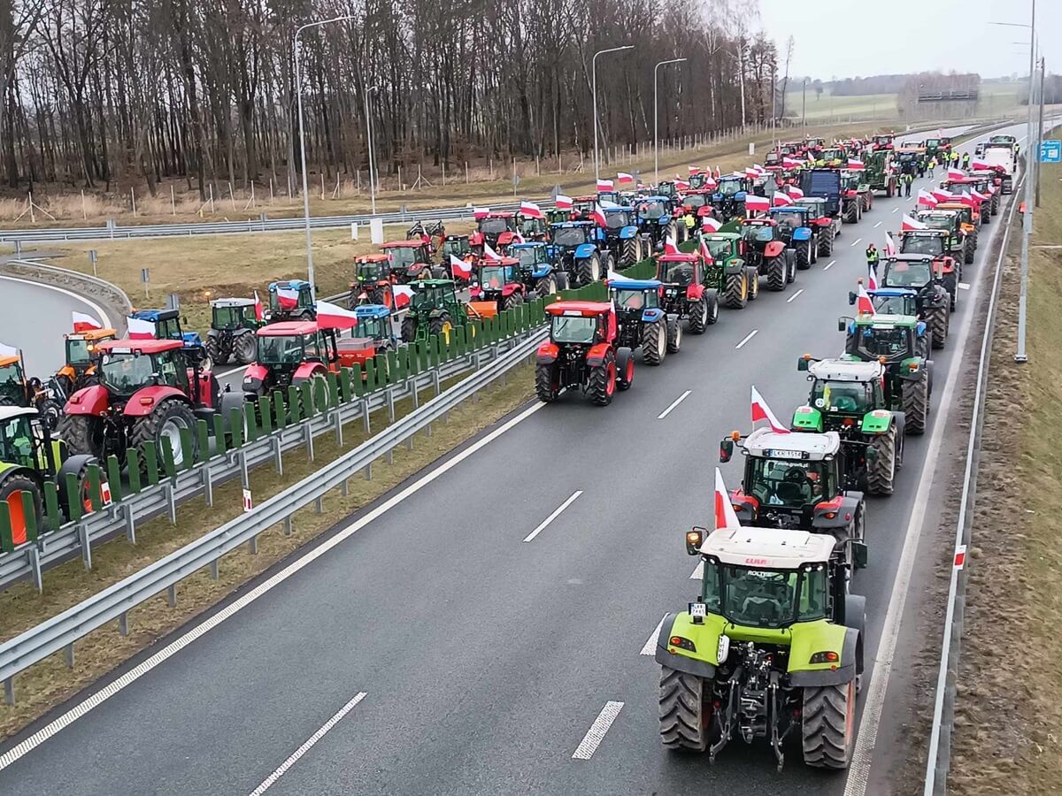 Protest rolników w Kraśniku