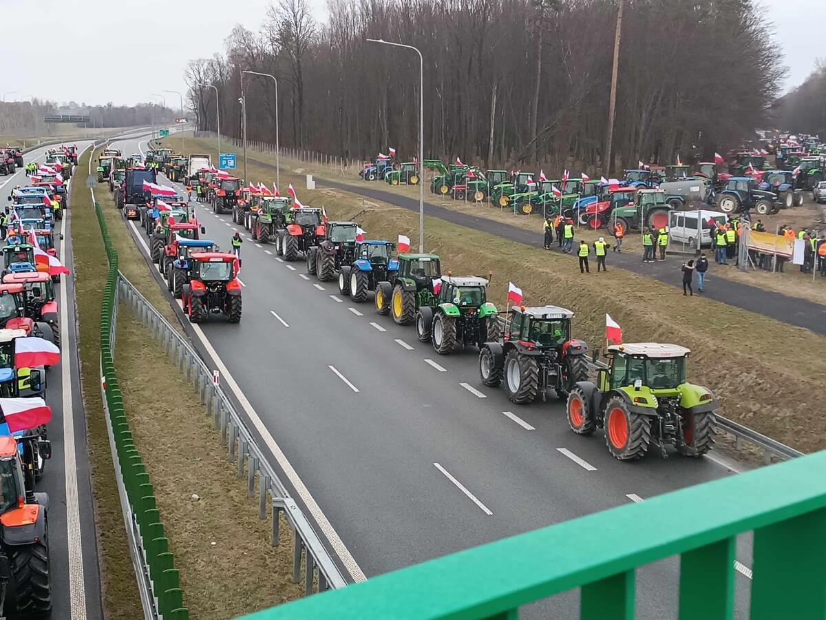 Protest rolników w Kraśniku