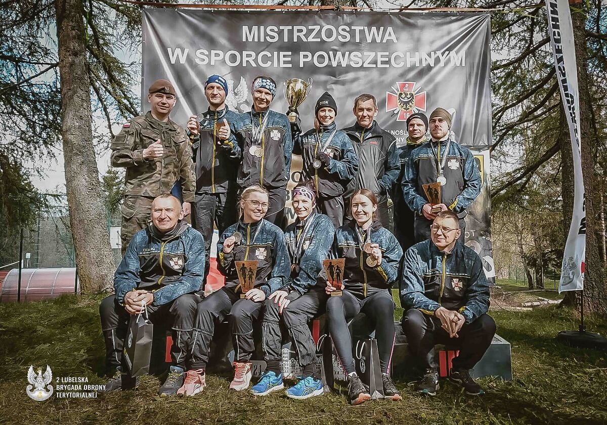 Reprezentacja lubelskich terytorialsów wywalczyła tytuł wicemistrza w Biegu na Orientację