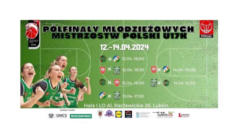 grafika koszykarskie mistrzostwa Polski U17