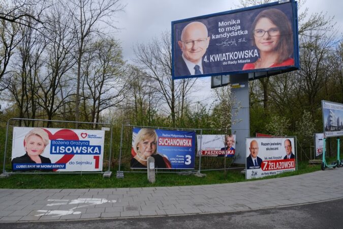 Kampania wyborcza w wyborach samorządowych w Lublinie