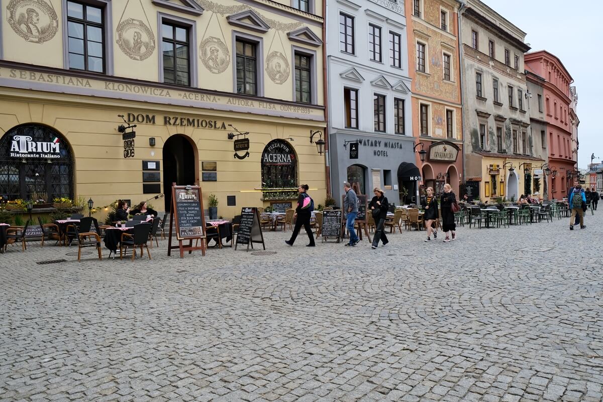 Pierwsze ogródki gastronomiczne na Starym Mieście w Lublinie