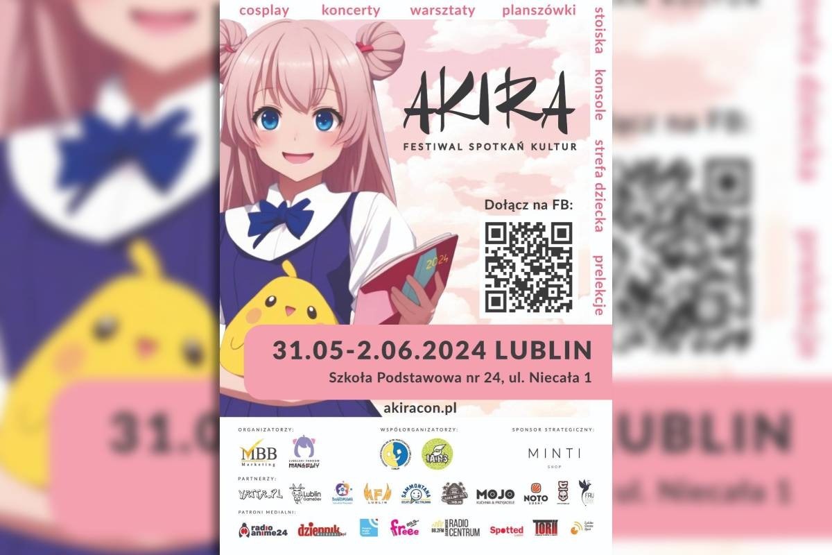 Plakat Festiwal Spotkania Kultur Akira