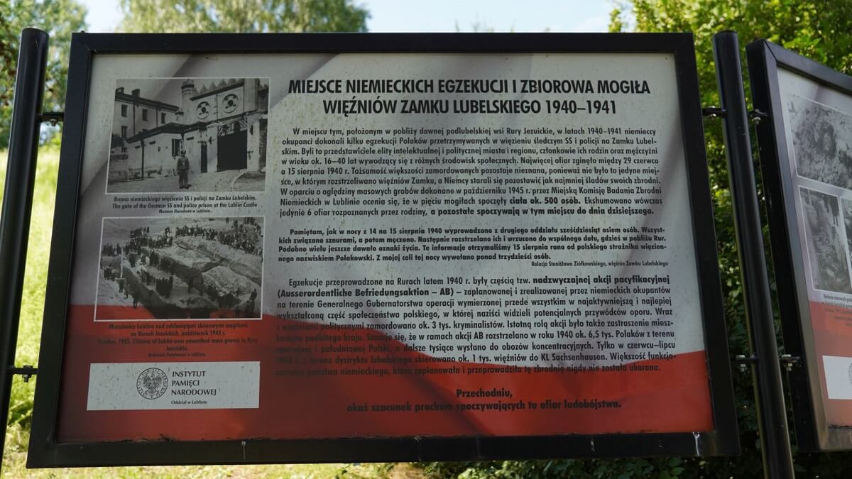 Obchody 84. rocznicy egzekucji więźniów Zamku Lubelskiego