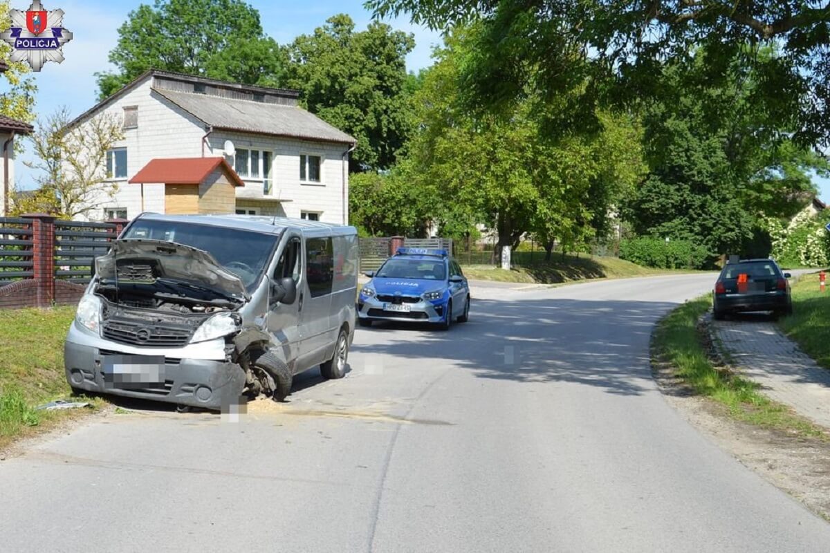 Pijany kierowca - spowodował wypadek