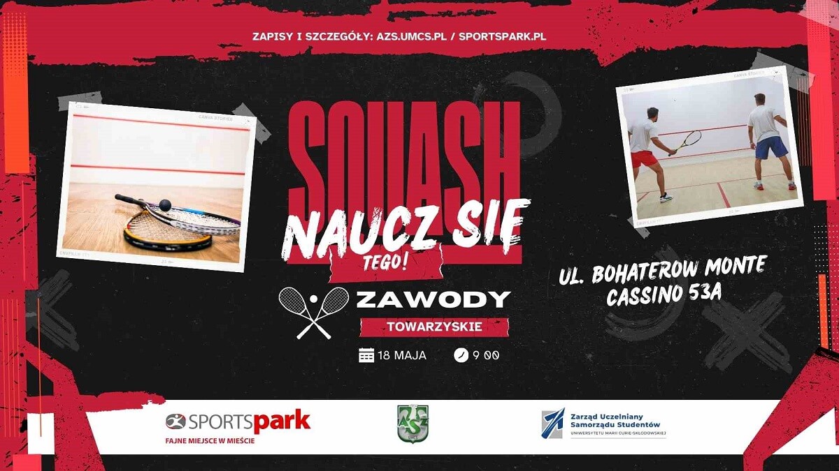 Turniej w squasha dla studentów