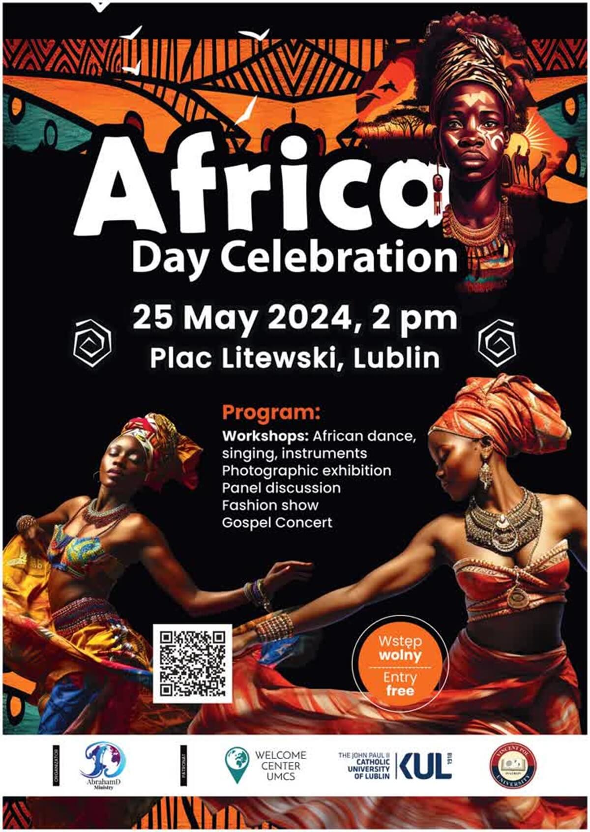 Africa Day Celebration w Lublinie 2024 - plakat