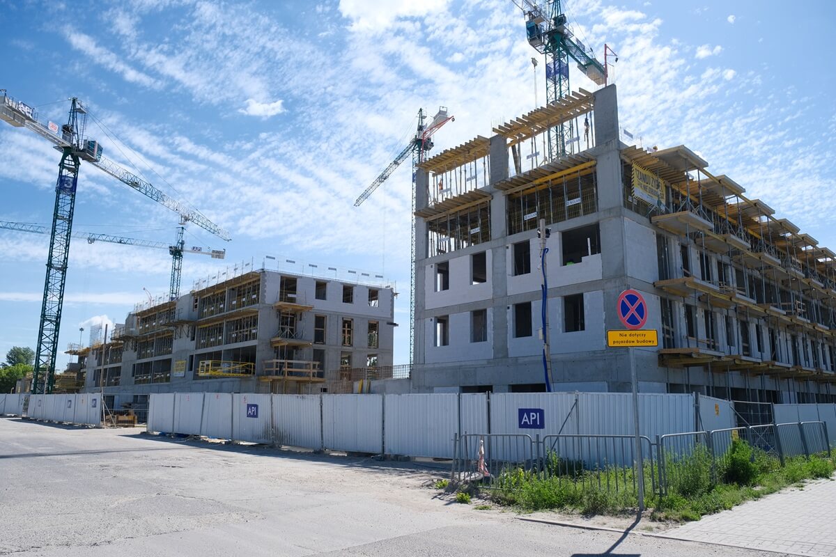 Budowa osiedla PRS z mieszkaniami na wynajem przy ul. Krochmalnej