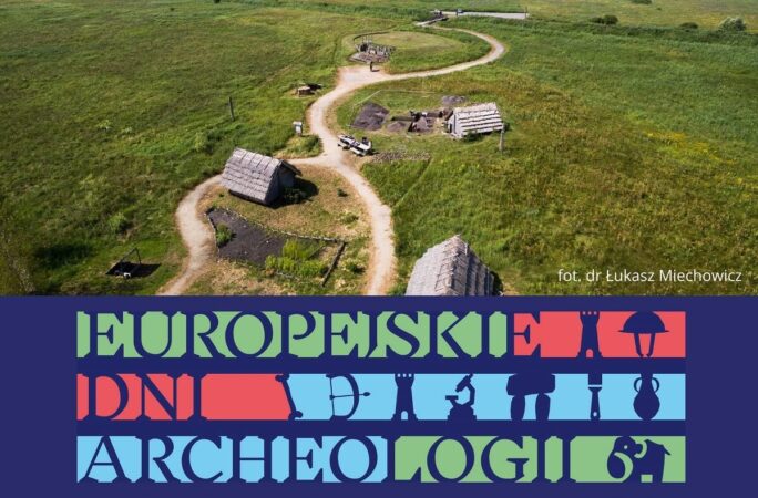 plakat Europejskie Dni Archeologii 2024 na Grodzisku Żmijowiska
