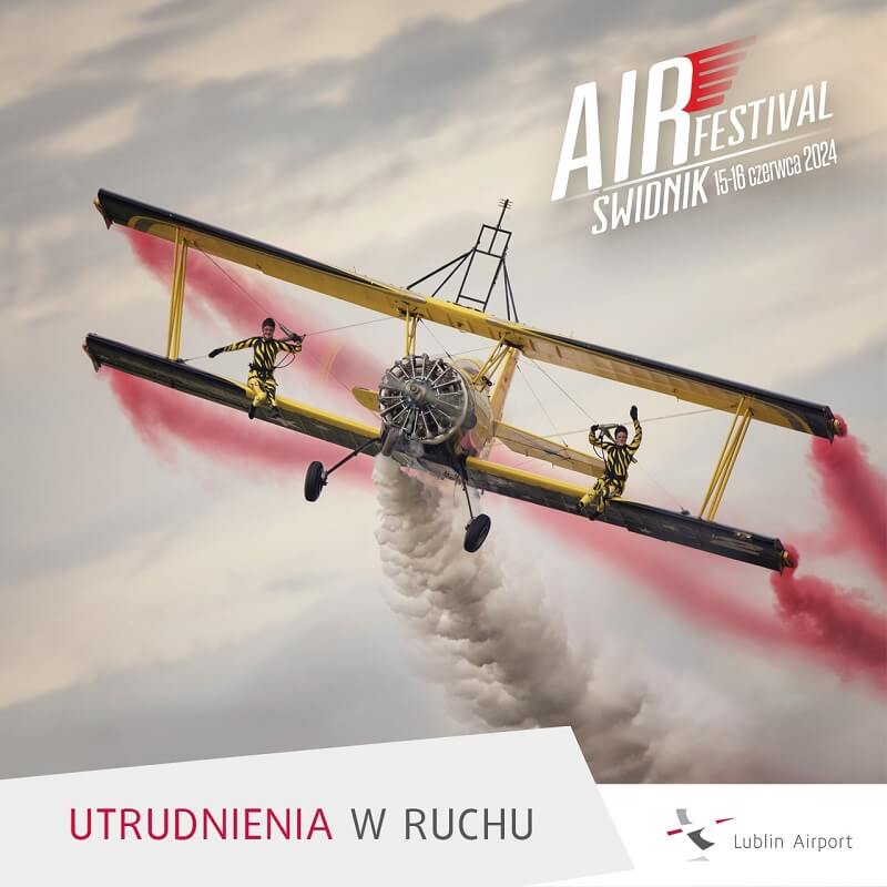 pokazy Świdnik Air Festiwal 2024