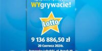 grafika wygrana w Lotto Tomaszów Lubelski czerwiec 2024