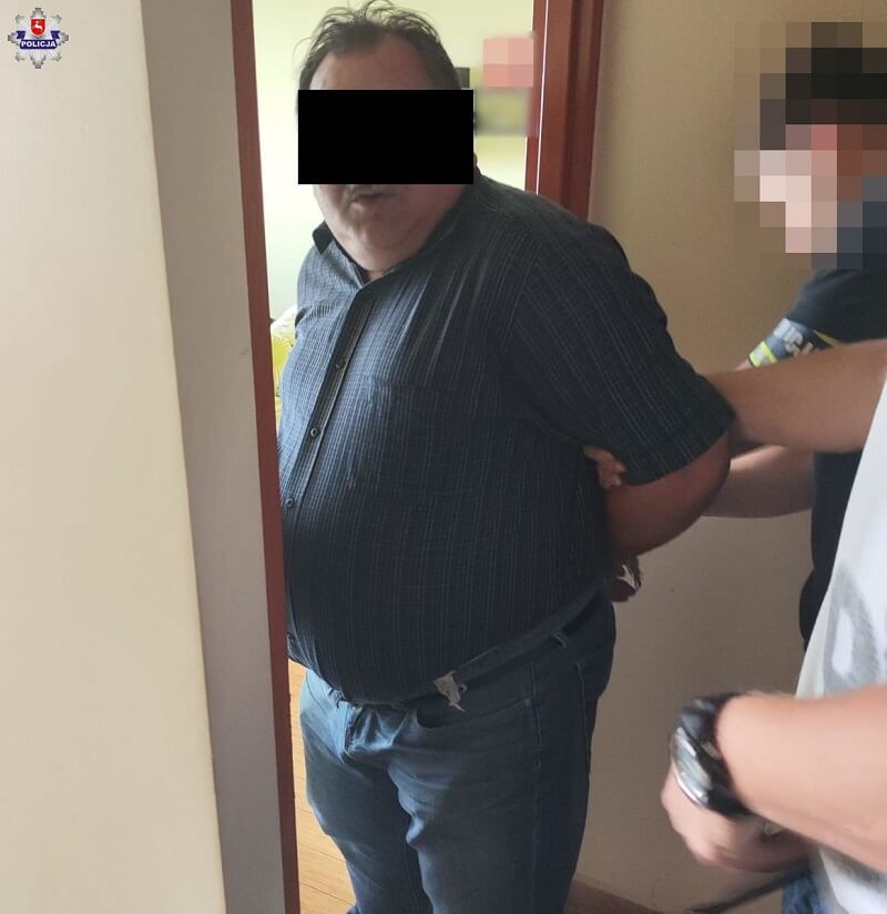 Poszukiwacze z KWP w Lublinie zatrzymali 57-latka z Lublina