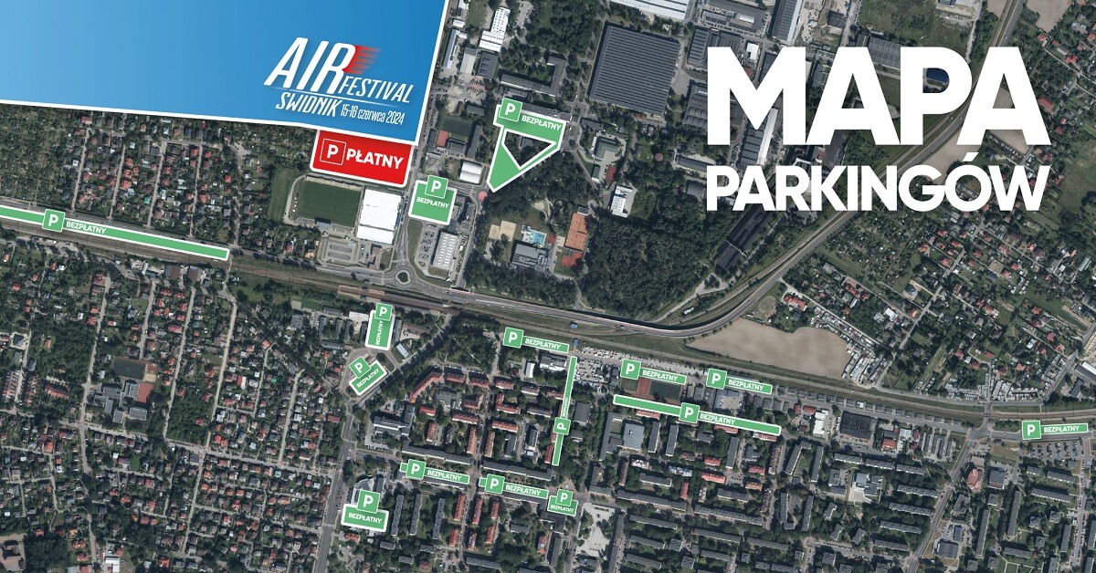 Świdnik Air Festival: gdzie zaparkować?