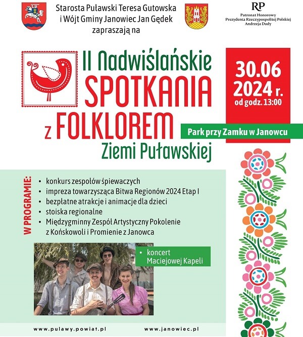 Program Nadwiślańskie Spotkania z Folklorem