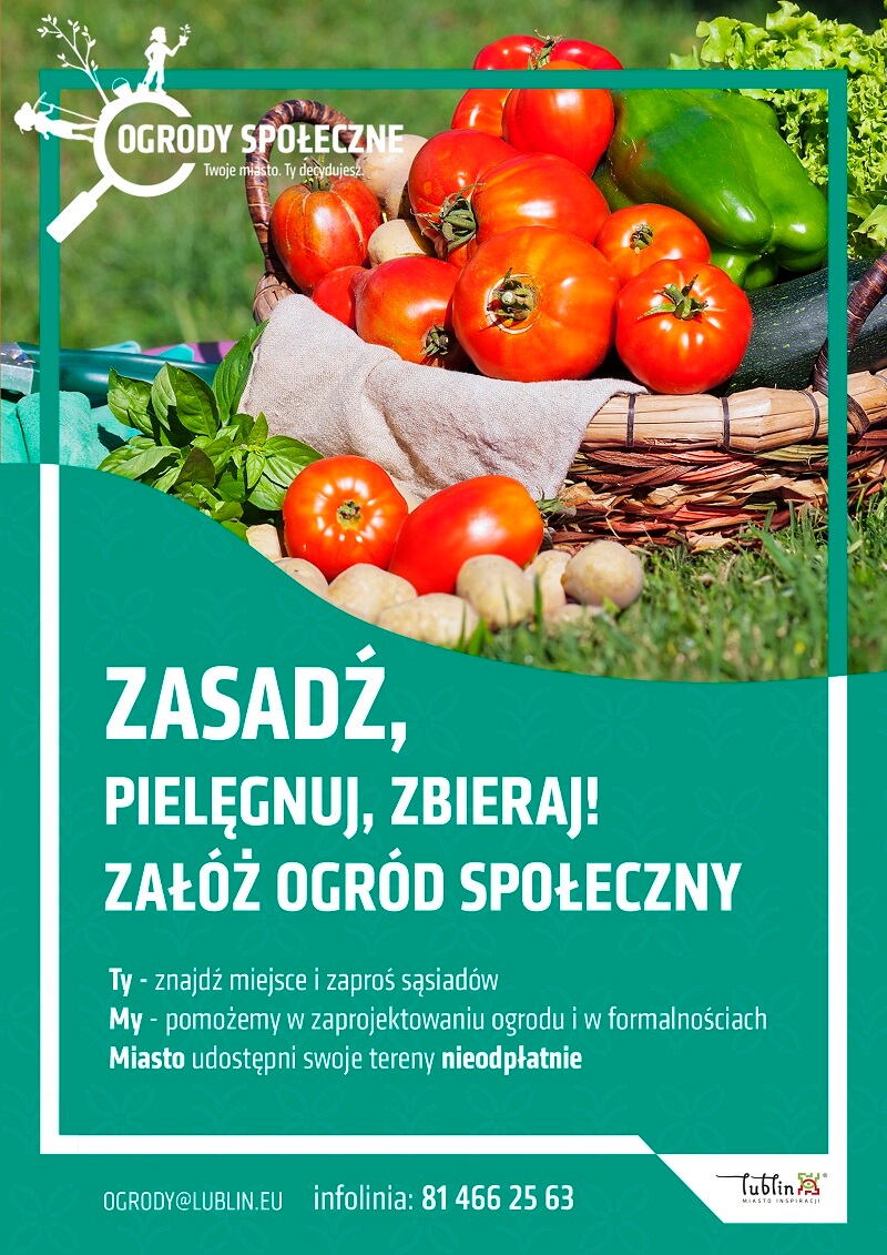 Startuje program zakładania ogrodów społecznych w Lublinie 1 Startuje program zakładania ogrodów społecznych w Lublinie