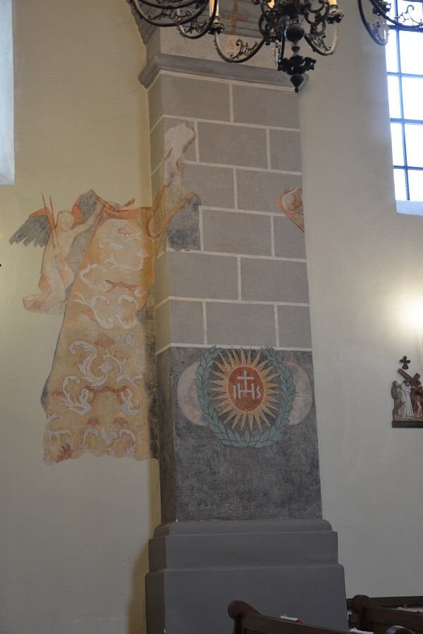 Zabytkowe Polichromie znalezione w Kościele w Lublinie