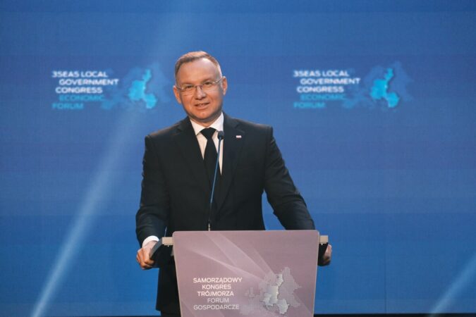 Wystąpienie Andrzeja Dudy na Samorządowym Kongresie Trójmorza w Lublinie