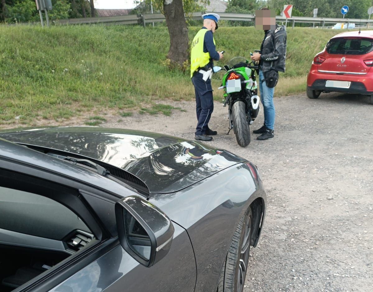 Weekendowa akcja "Drift Stop" w Lublinie. 10 zatrzymanych dowodów rejestracyjnych 1 Stop Drift