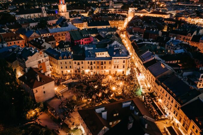Lublin pełny turystów