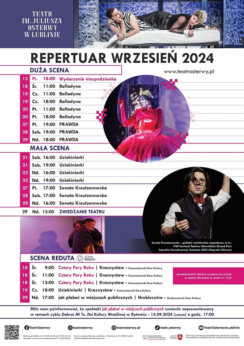 Repertuar Wydarzeń Teatr Osterwy