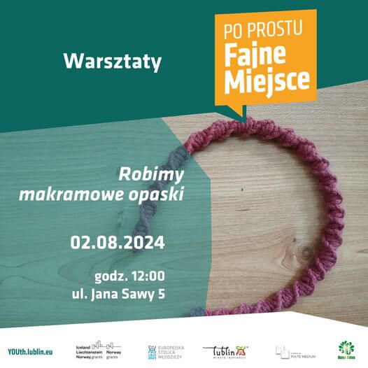 Warsztaty z robienia Makramy