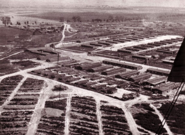 Obóz Majdanek z lotu ptaka