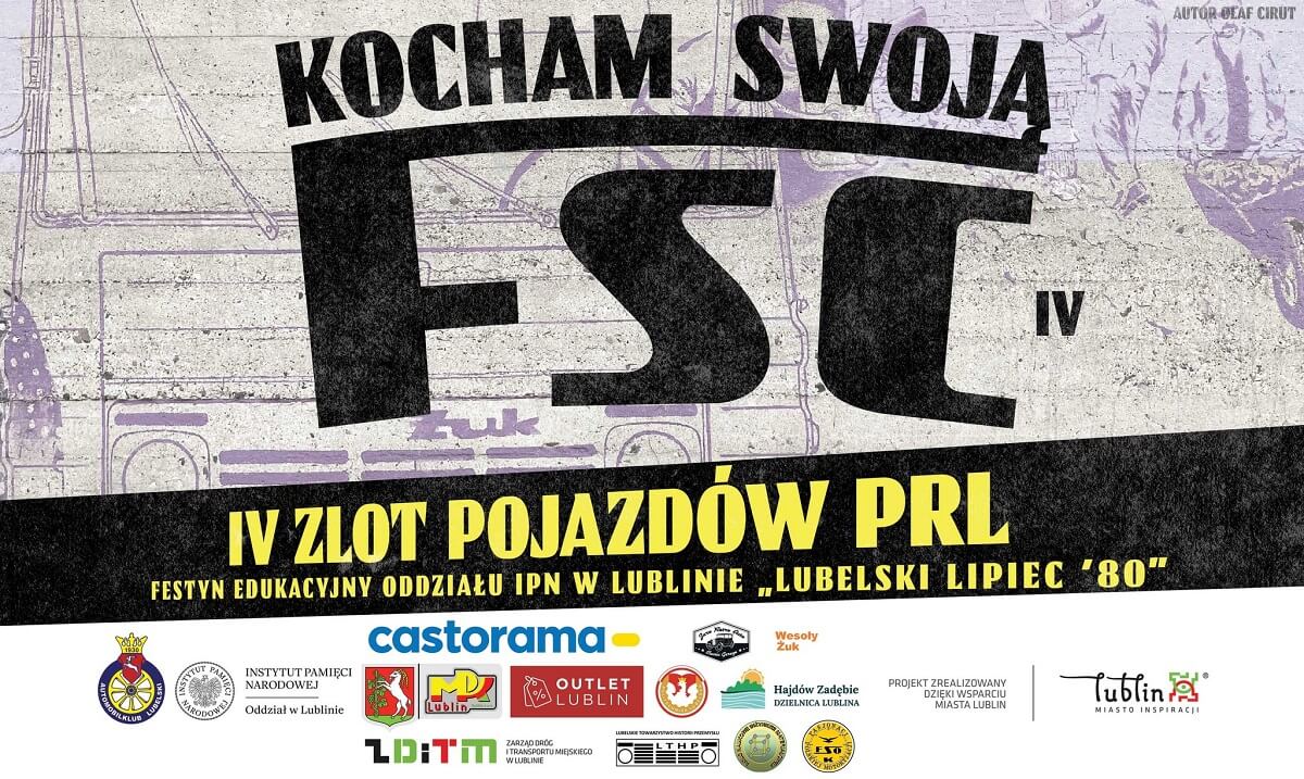 Zlot pojazdów zabytkowych w Lublinie