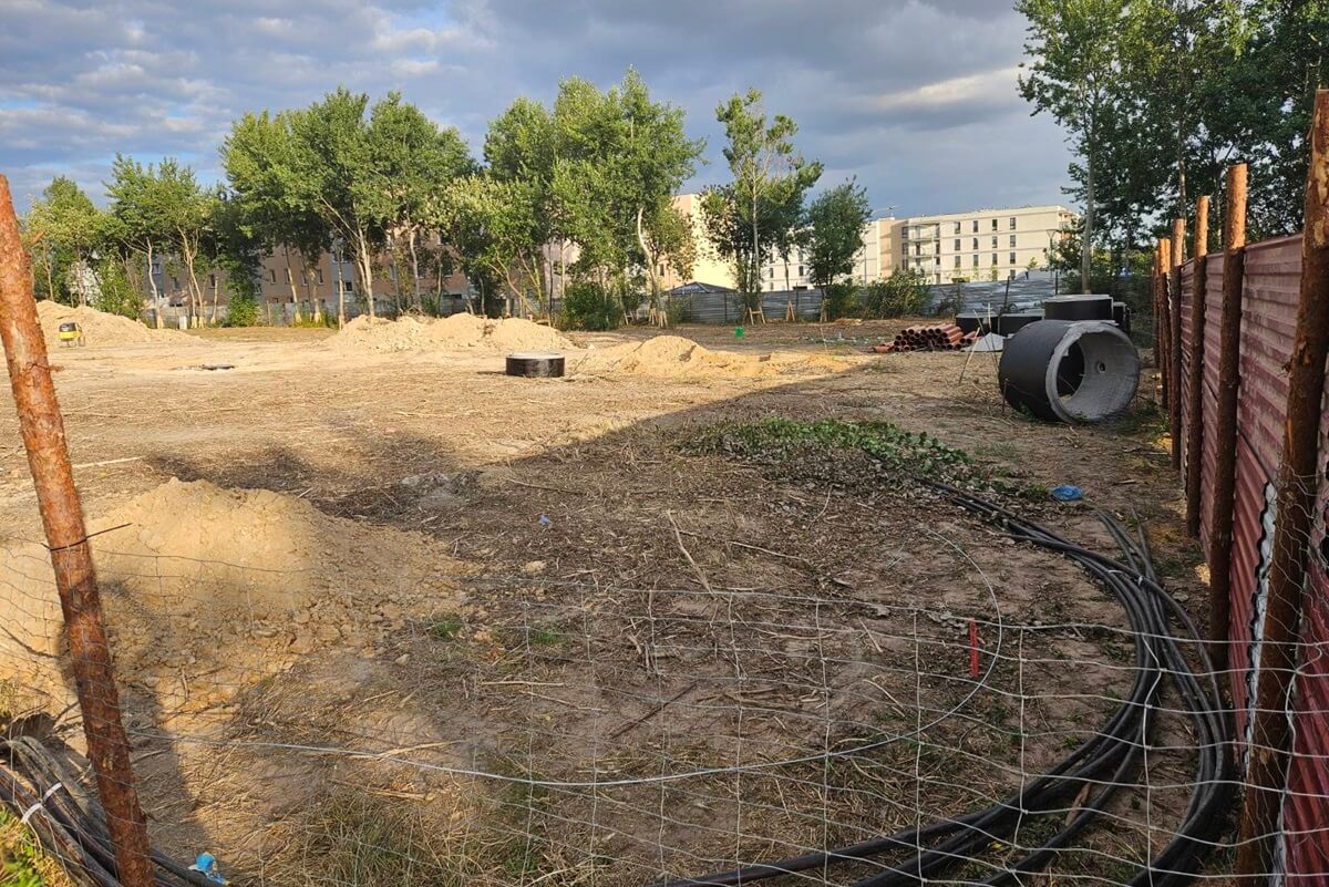 Budowa bloków komunalnych przy ul. Królowej Jadwigi na Felinie