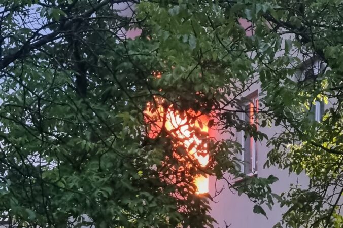 Pożar w domu dziecka przy ul. Pogodnej w Lublinie
