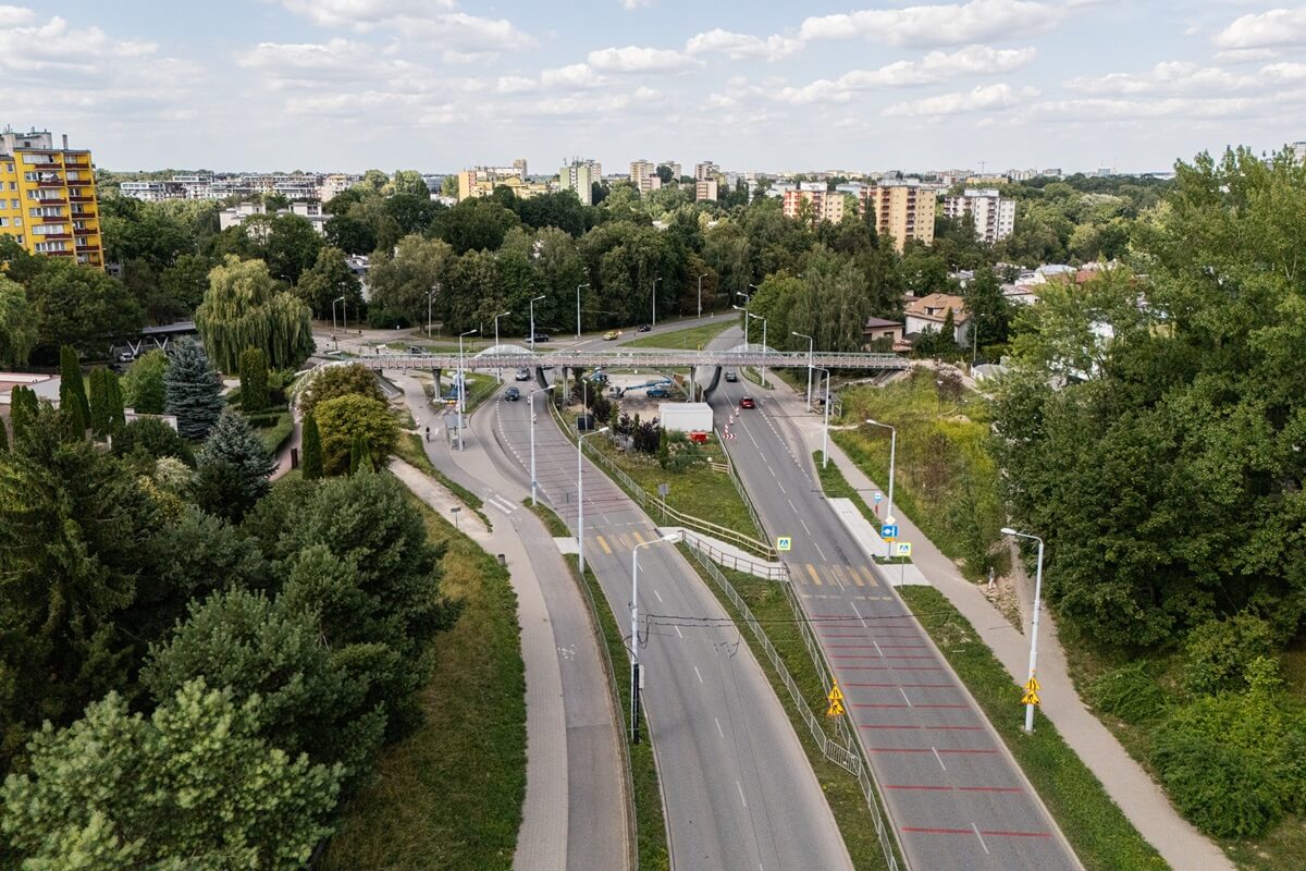 Remont kładki dla pieszych nad ul. Filaretów