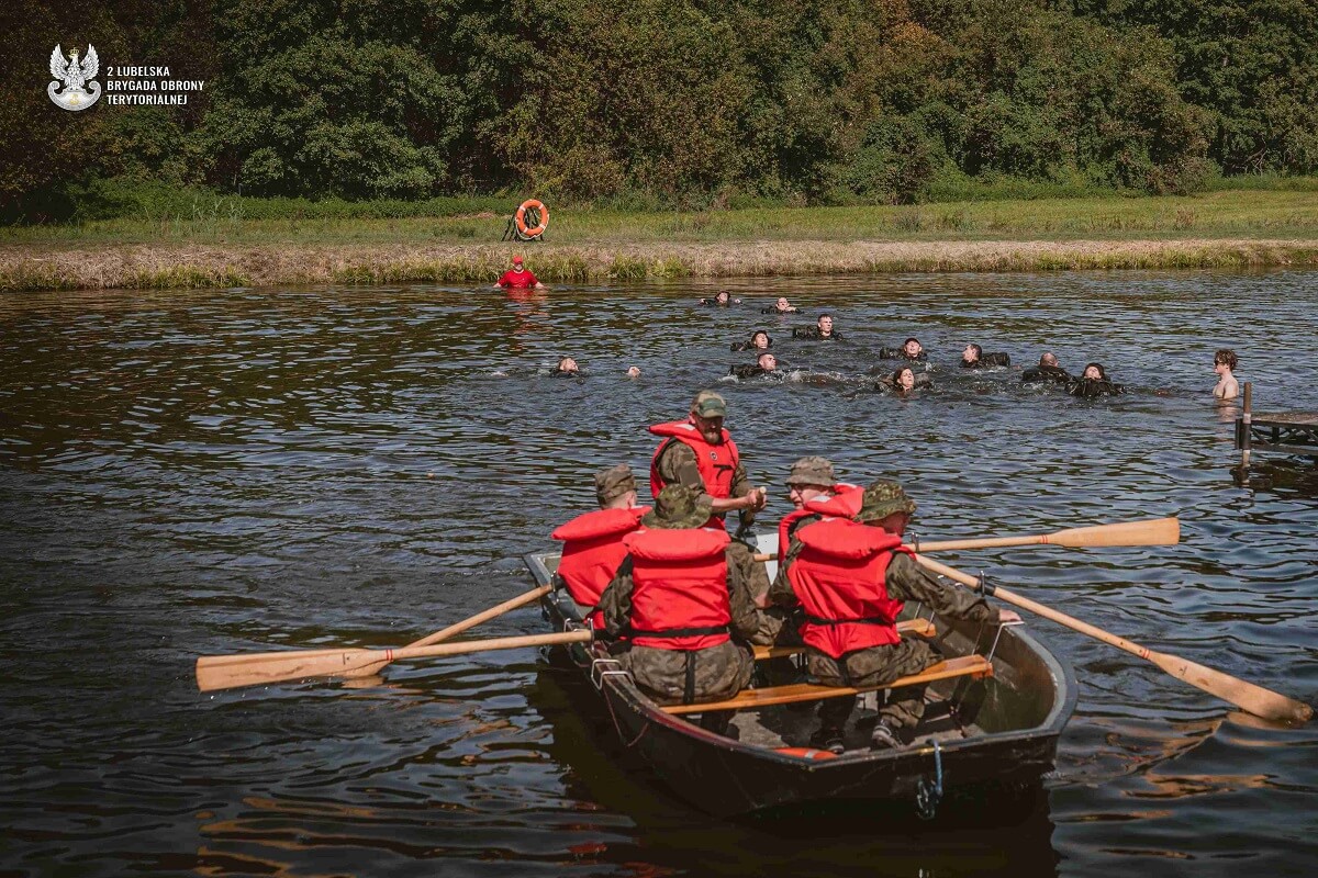 Wodne szkolenie lubelskich Terytorialsów