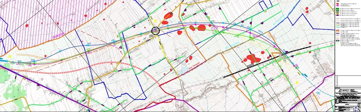 Plan realizacji S17 koło Zamościa