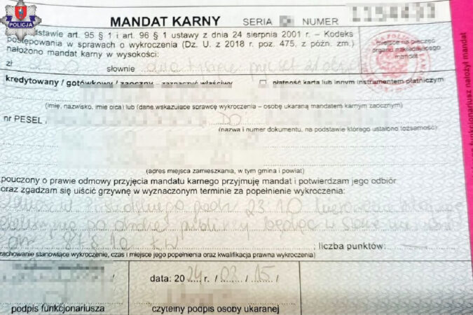 Mandat karny