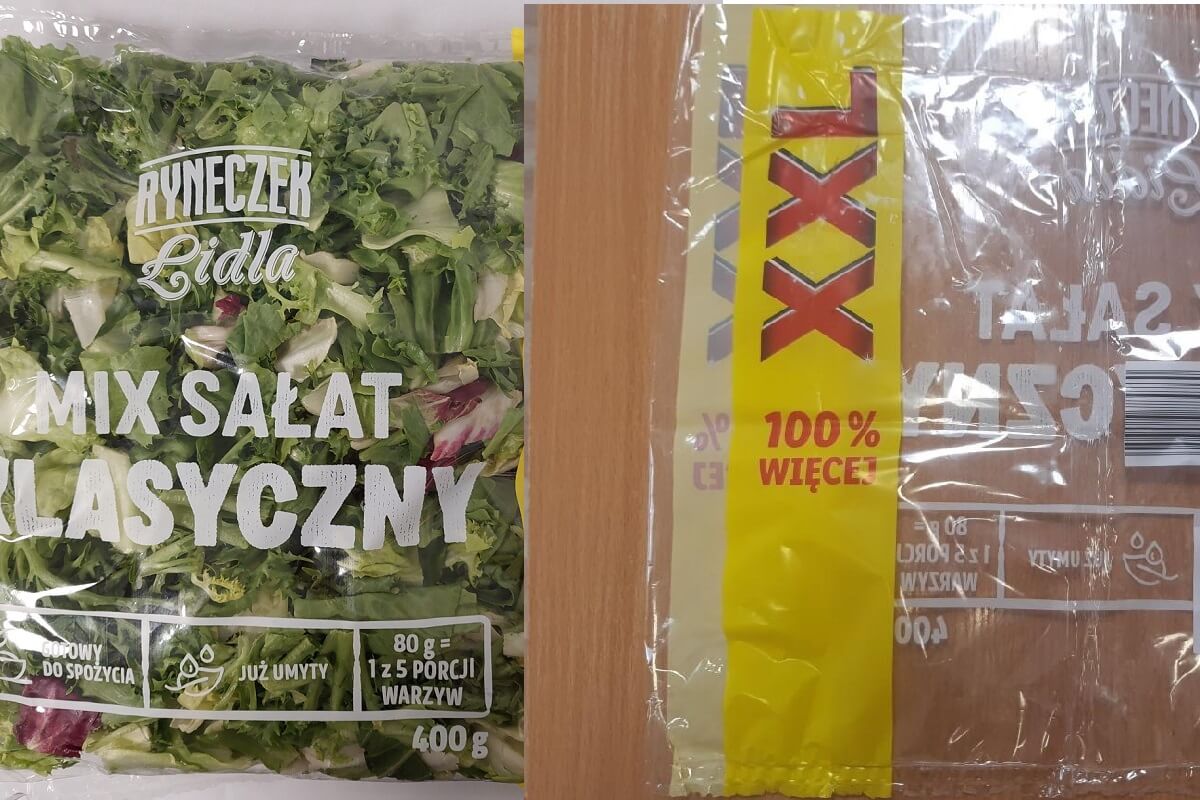 Lidl mix sałat z salmonellą