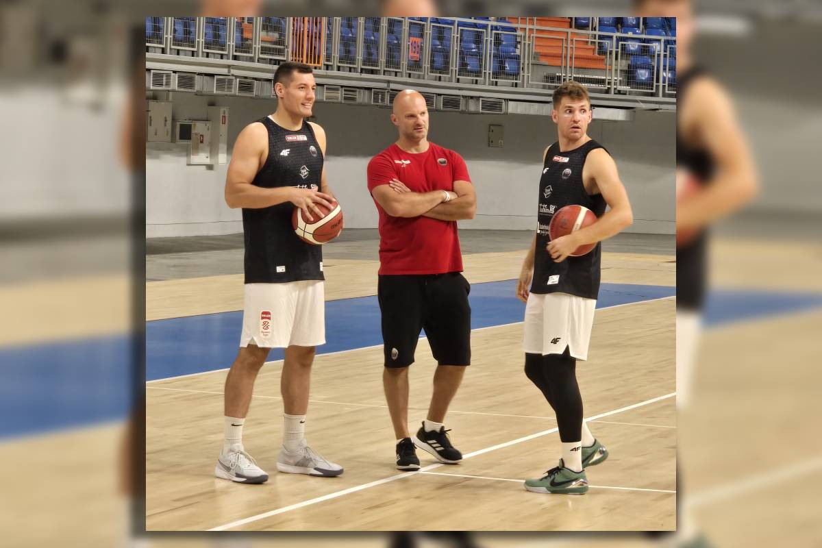 Nowy sezon, nowy trener – Start Lublin zaczyna przygotowania 1 Od lewej - Filip Put, Jakub Drozd i Jakub Karolak