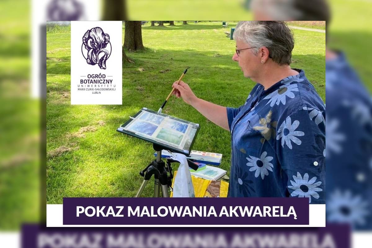 Pokaz malowania akwarelą