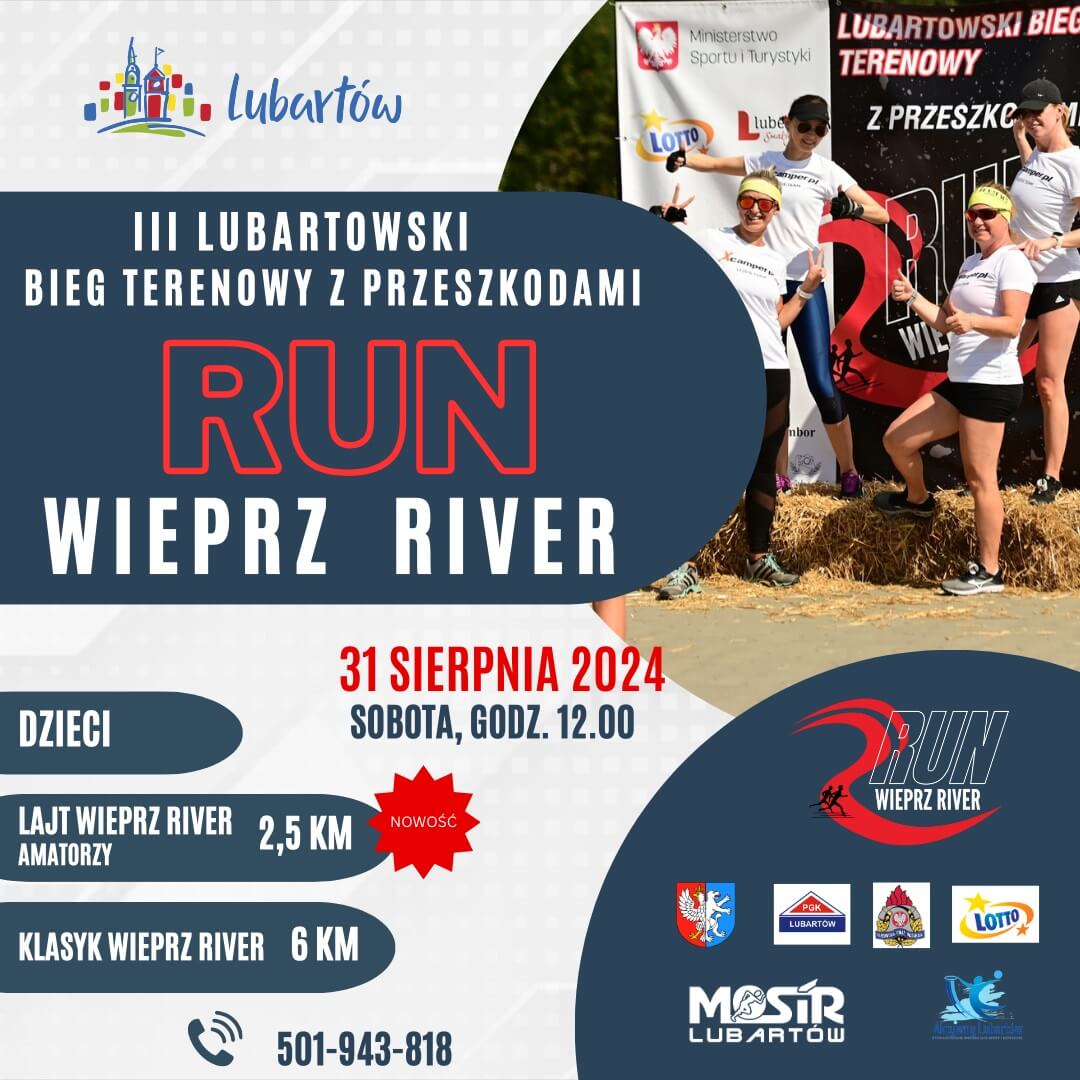 Plakat Run Wieprz River III