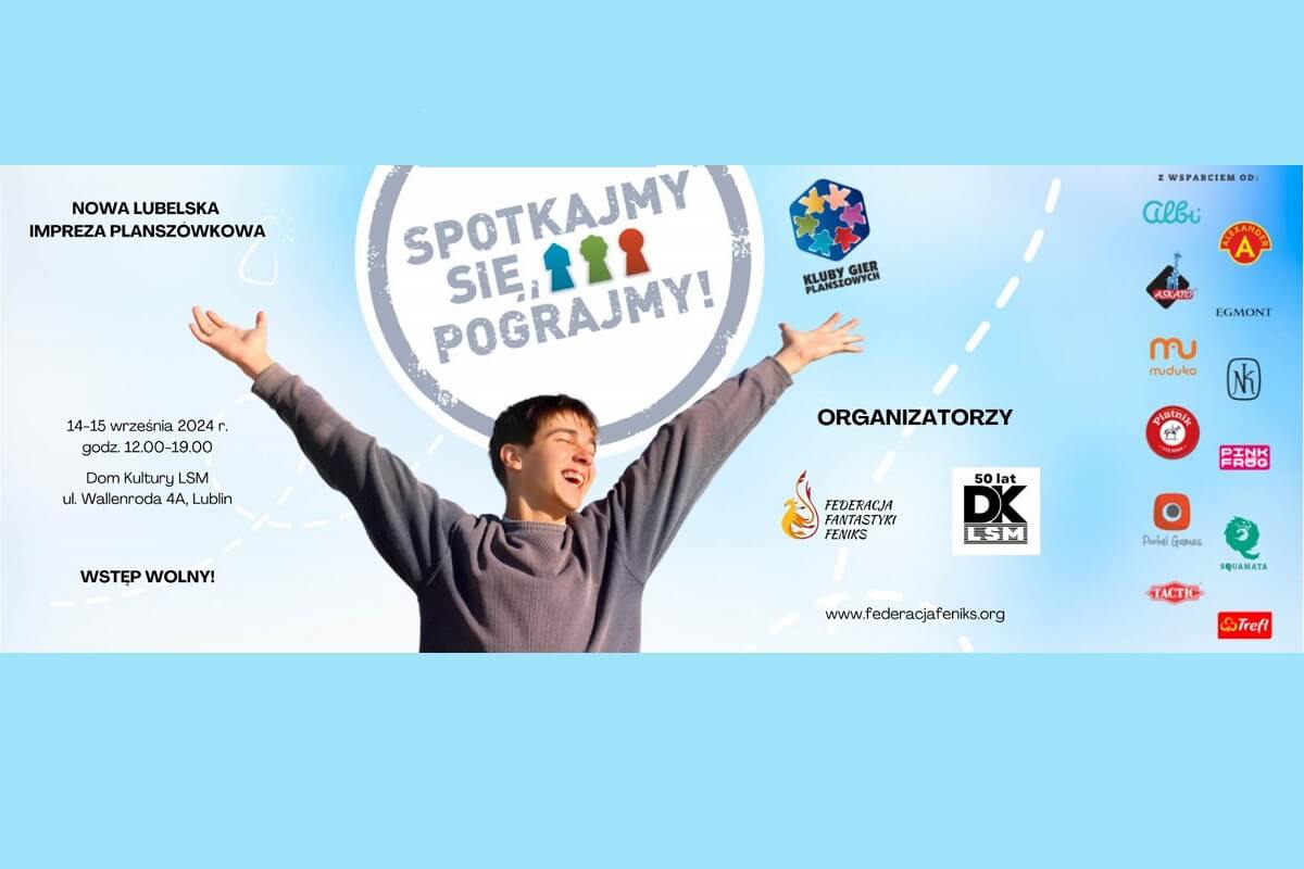 Plakat Spotkamy się i Pograjmy