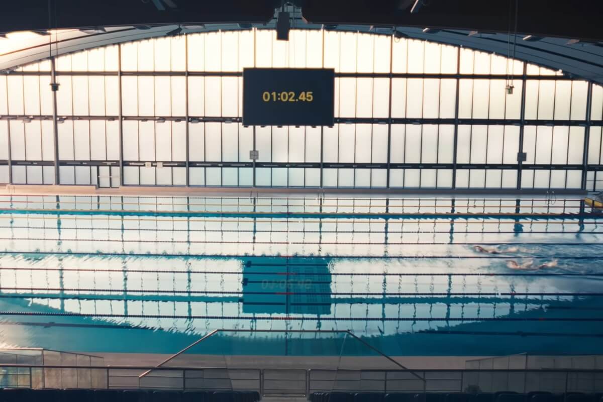 Basen olimpijski Aqua Lublin w reklamie Apple „The Relay”