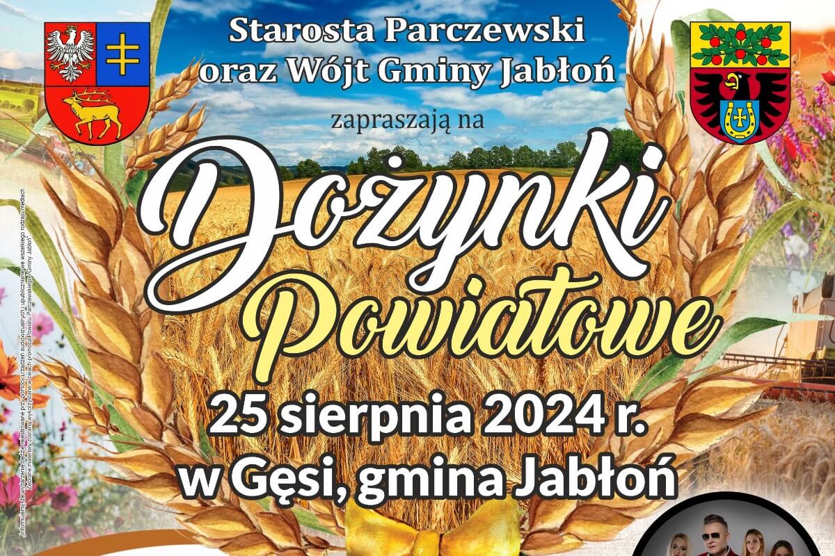 Dożynki powiatu parczewskiego w Gęsi 2024