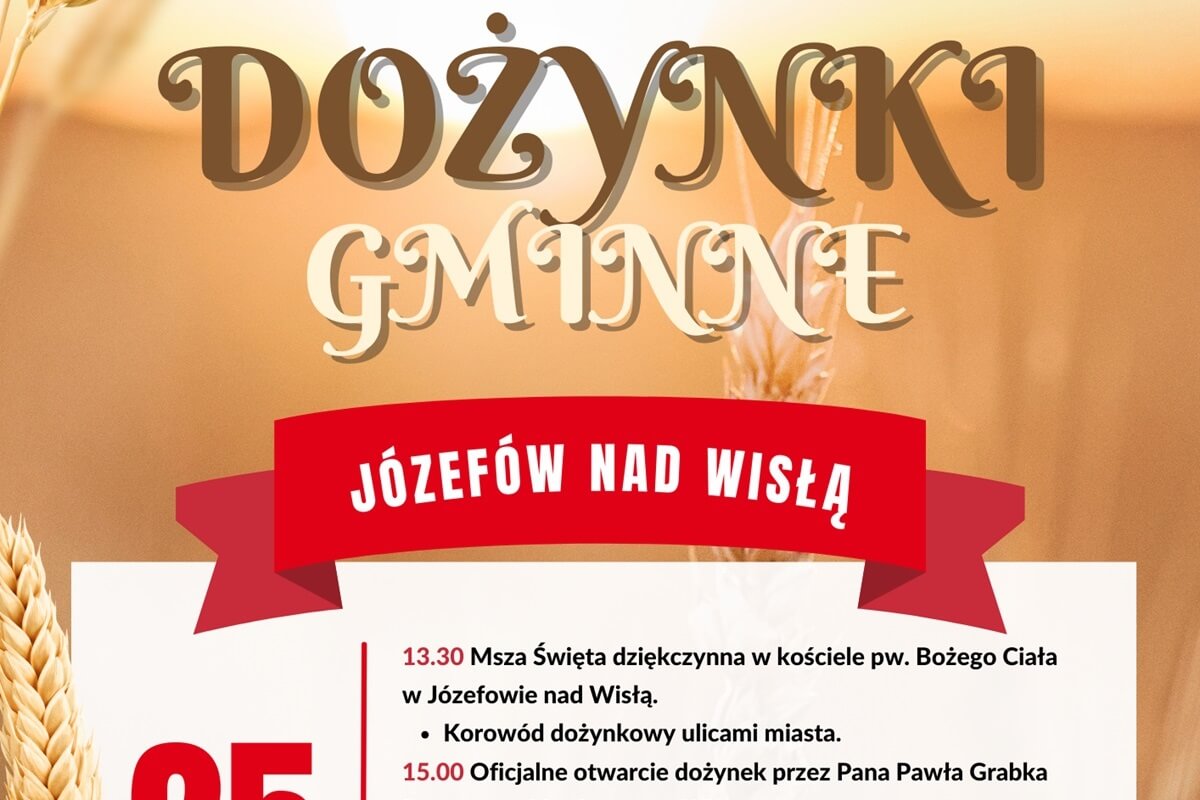 Dożynki w Józefowie nad Wisłą 2024